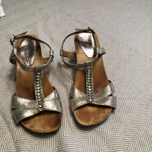 Silver Sandals